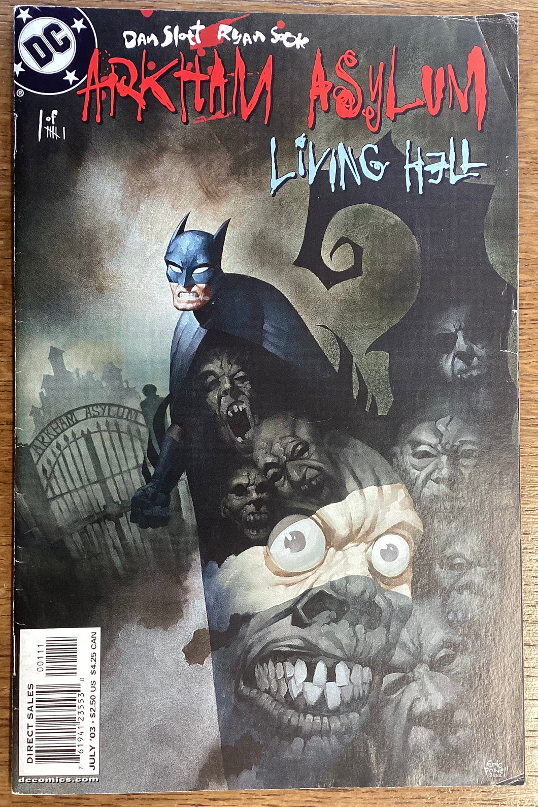 Arkham Asylum: Living Hell No. #1 2003 DC Comics