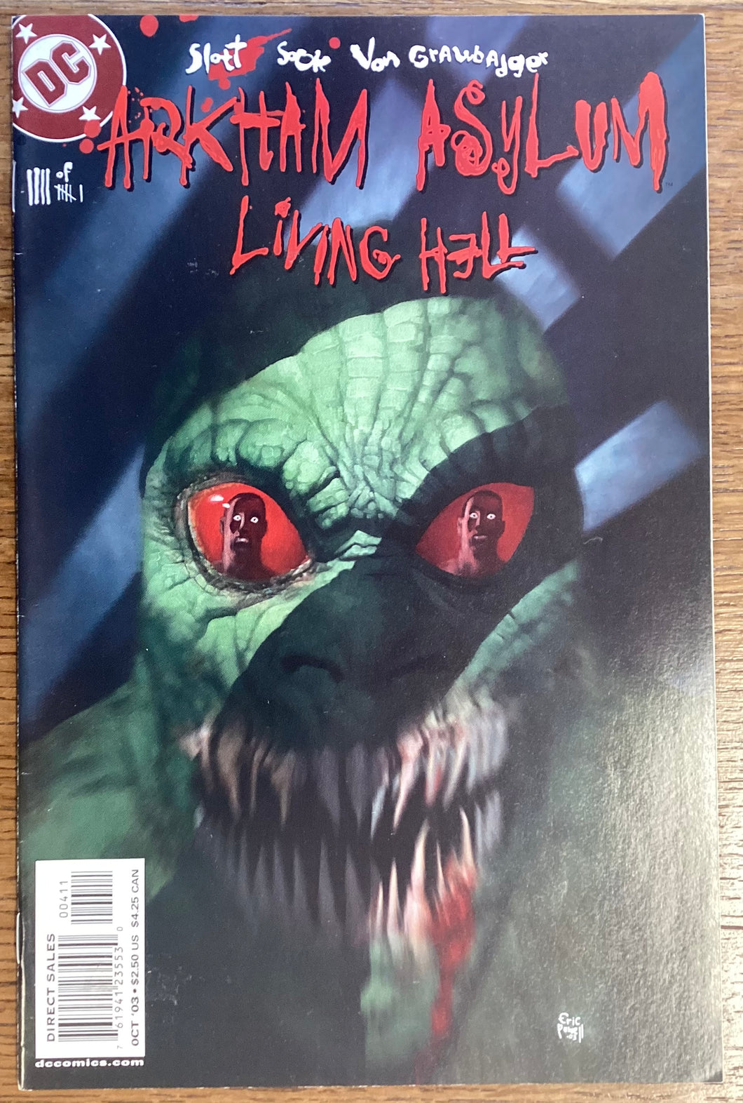 Arkham Asylum: Living Hell No. #4 2003 DC Comics