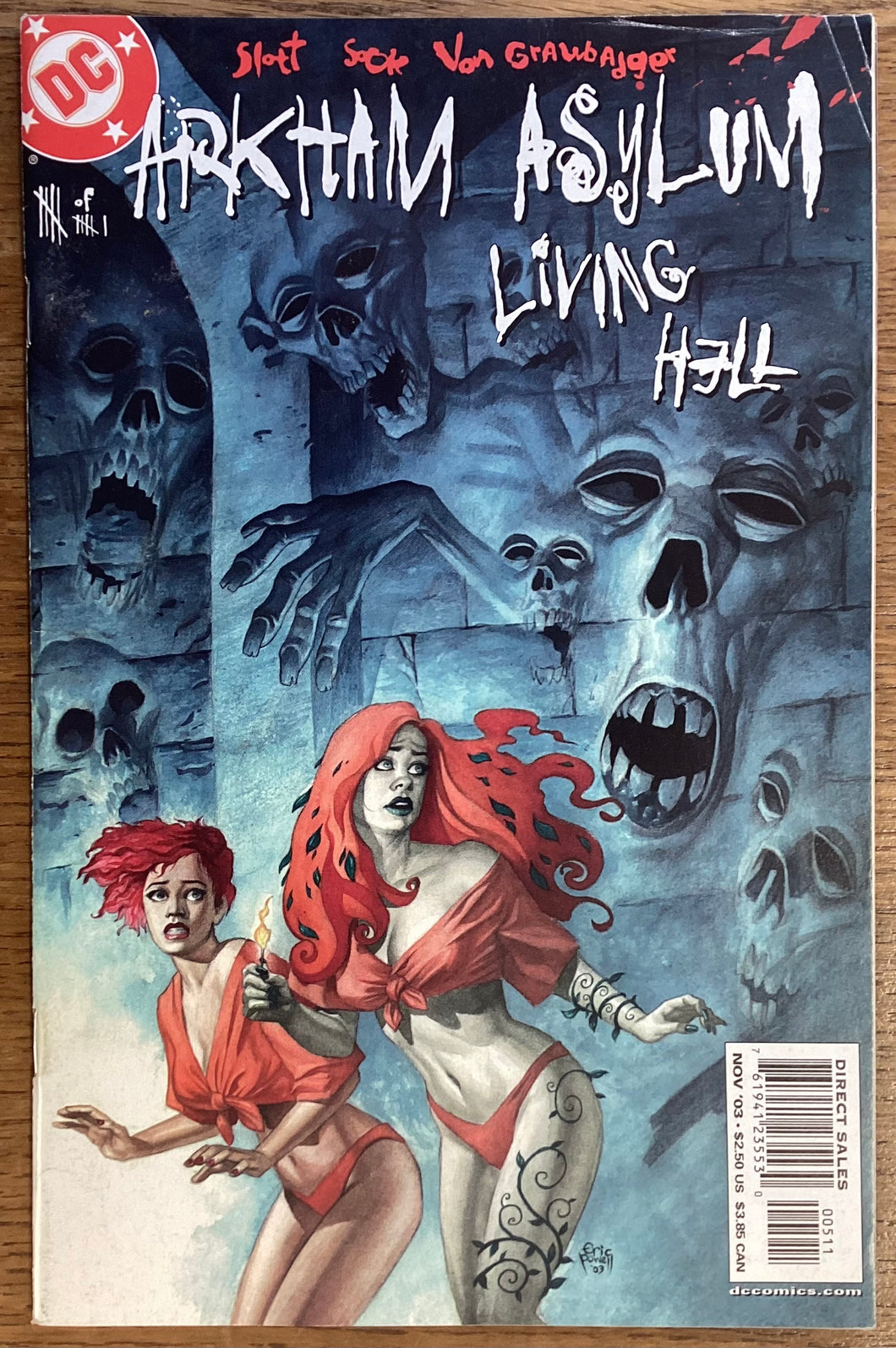 Arkham Asylum: Living Hell No. #5 2003 DC Comics