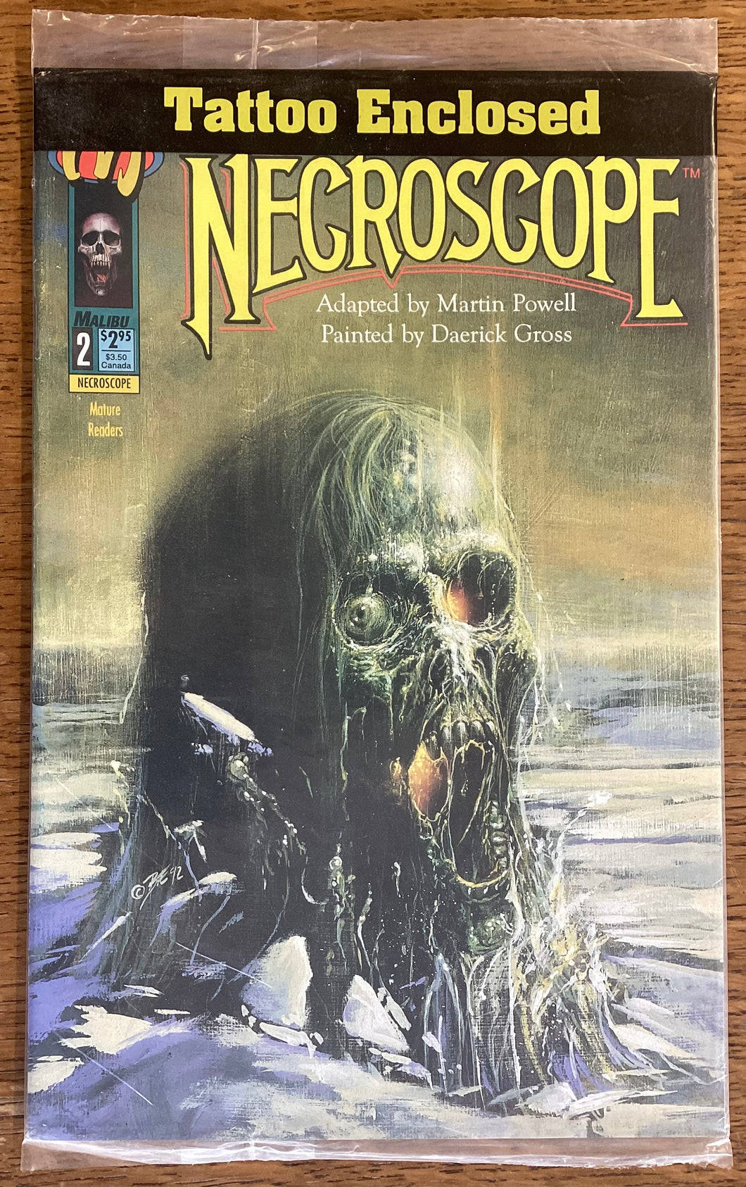 Necroscope No. #2 1992 Malibu Comics