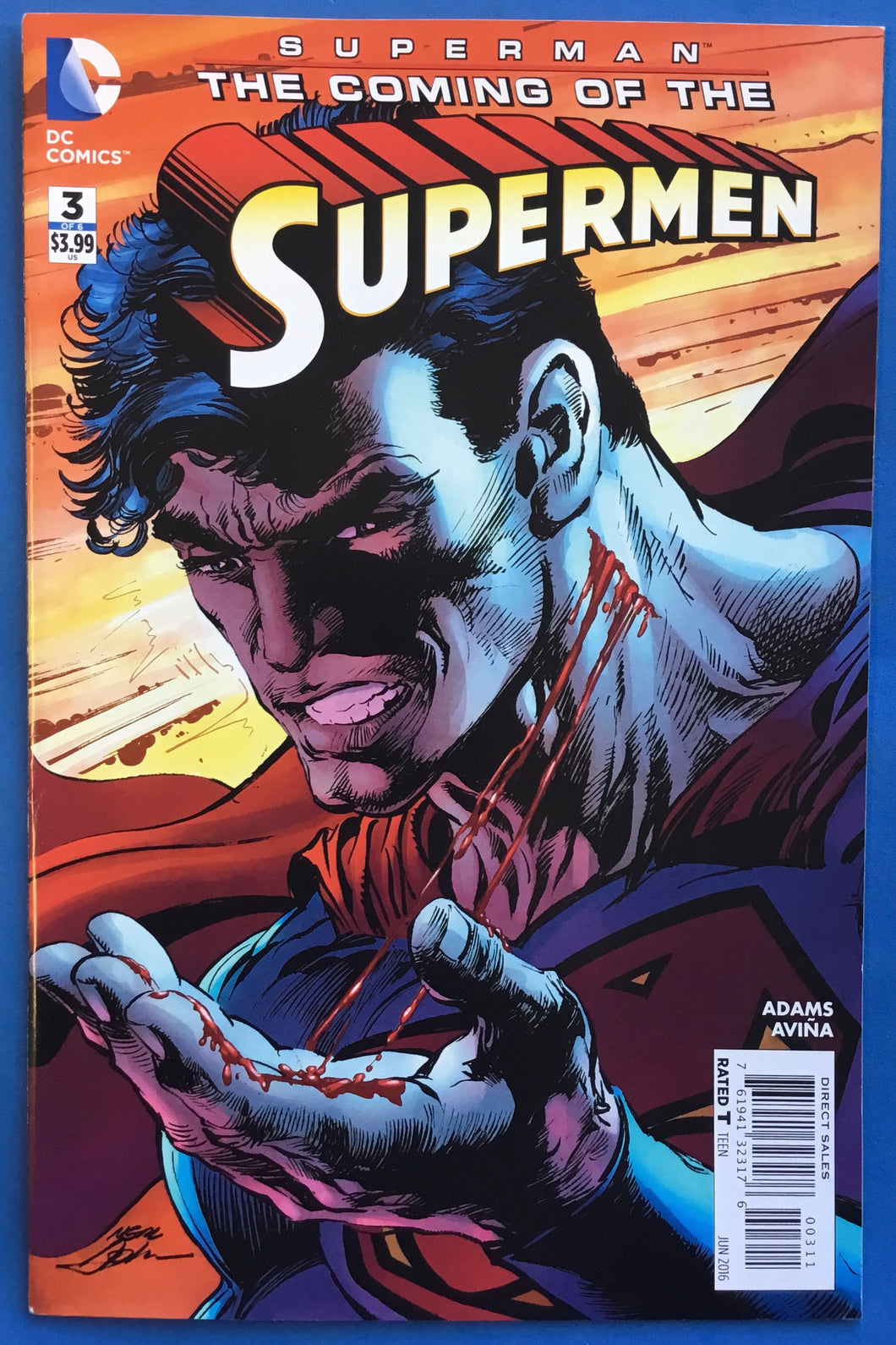 Superman: The Coming of the Supermen No. #3 2016 DC Comics