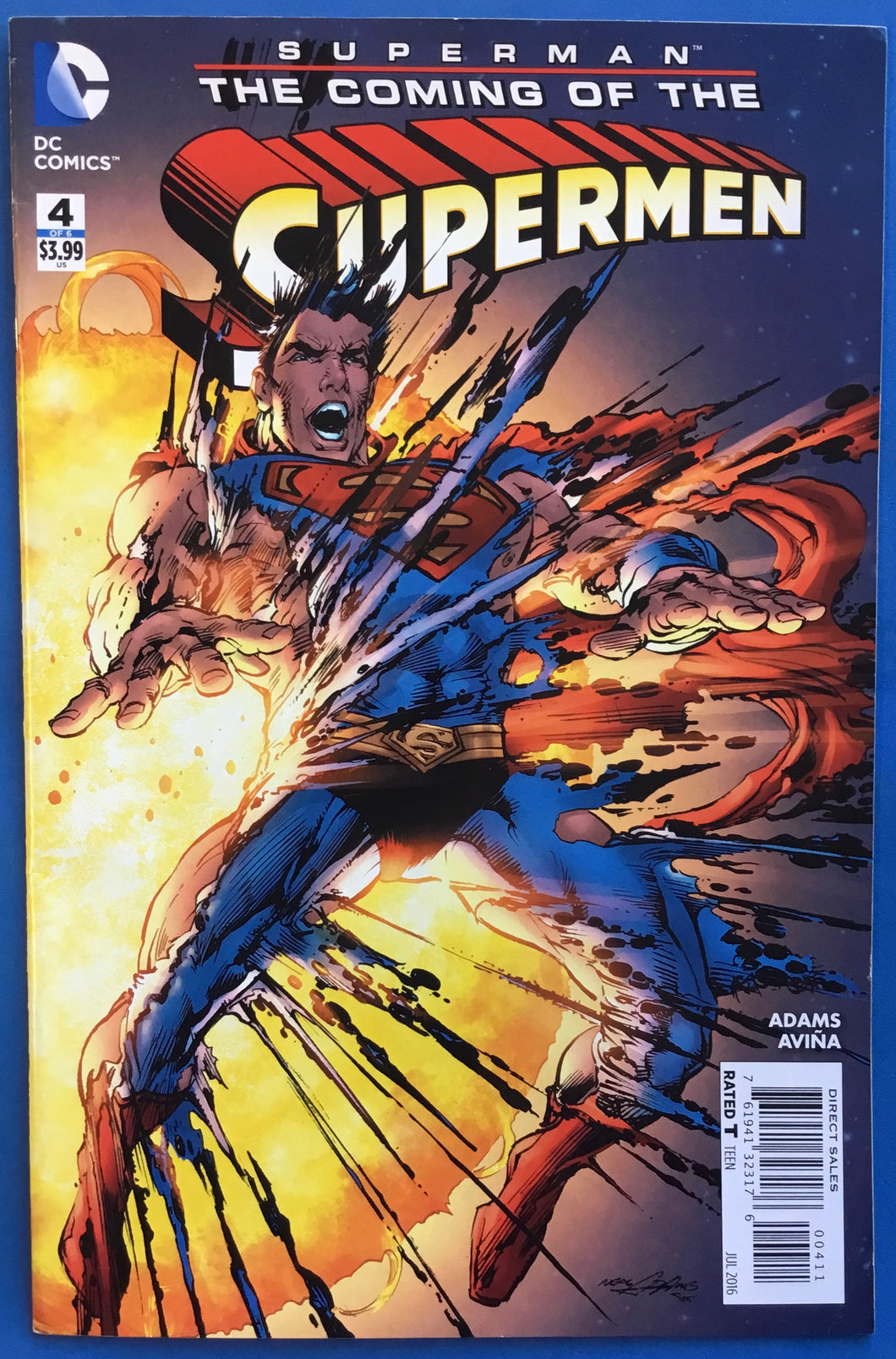 Superman: The Coming of the Supermen No. #4 2016 DC Comics