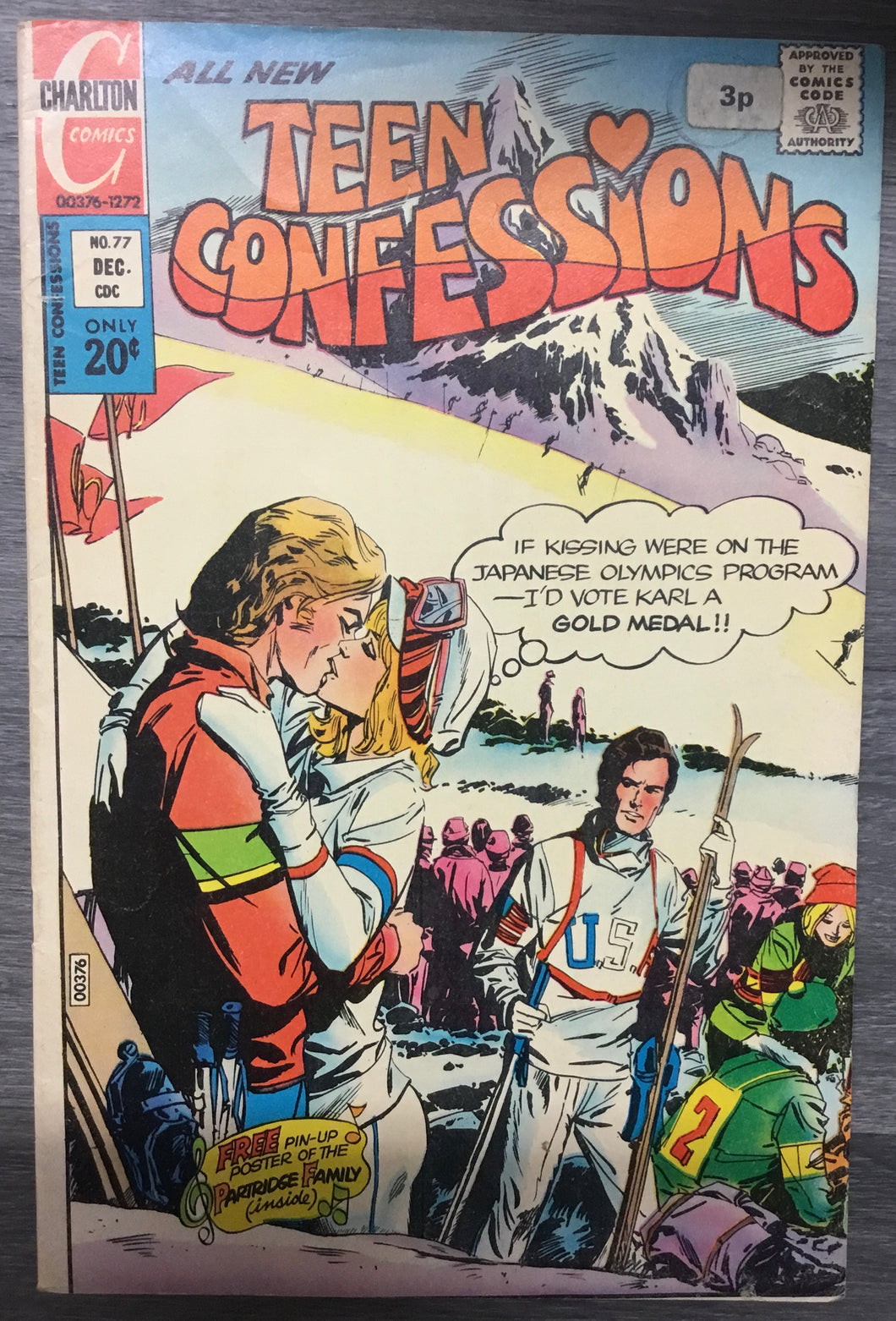 All New Teen Confessions No. #77 1972 Charlton Comics