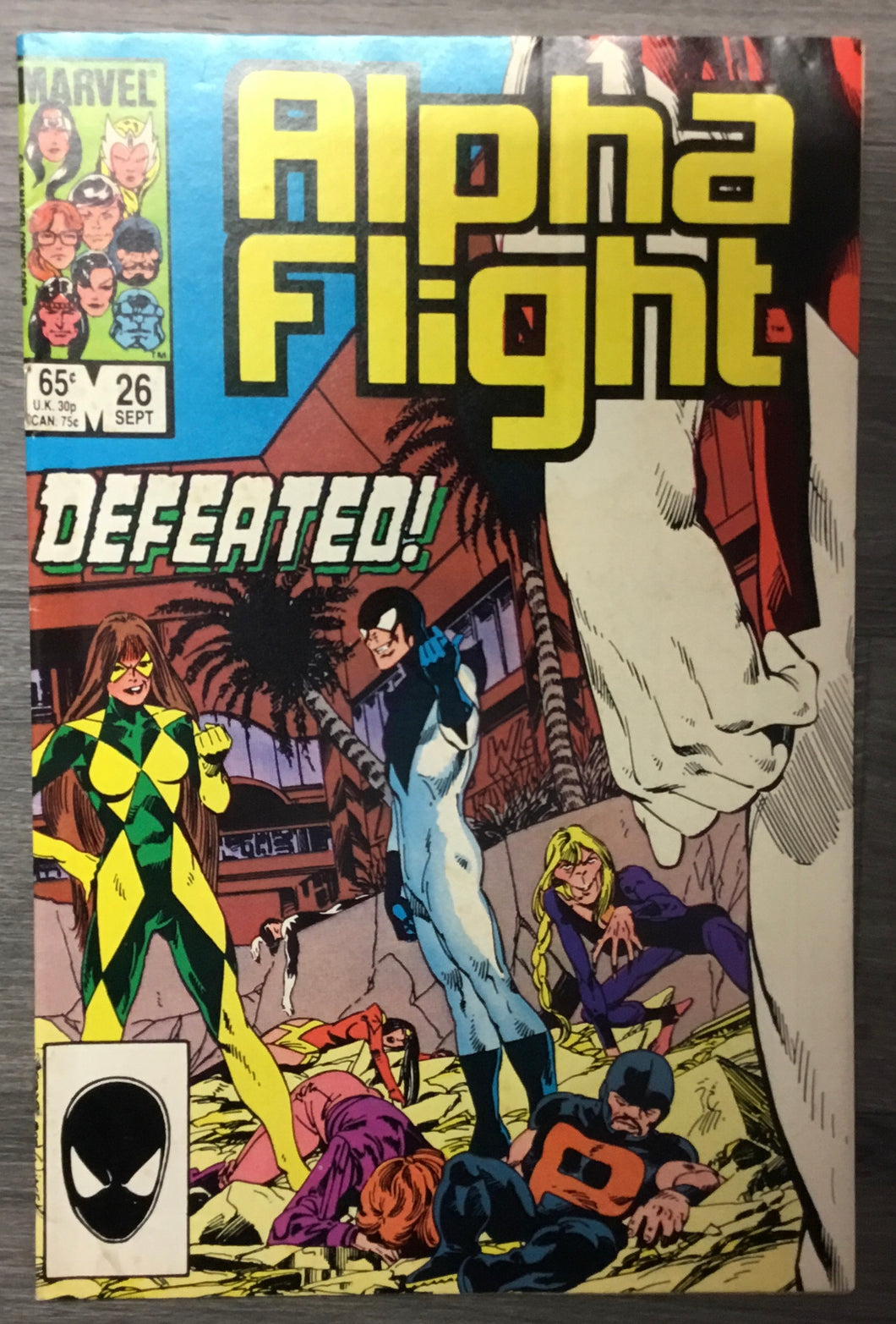 Alpha Flight No. #26 1985 Marvel Comics