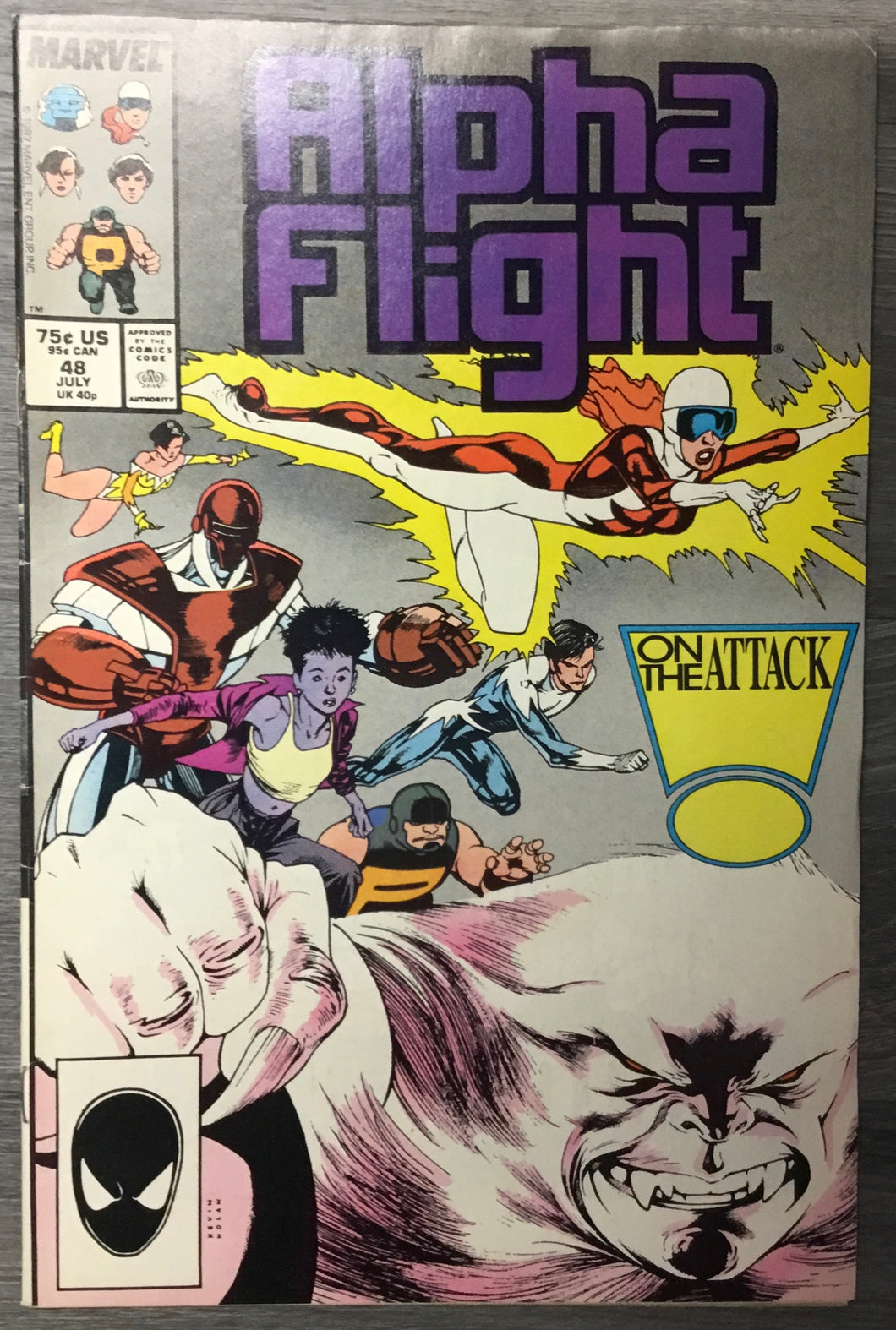 Alpha Flight No. #48 1987 Marvel Comics