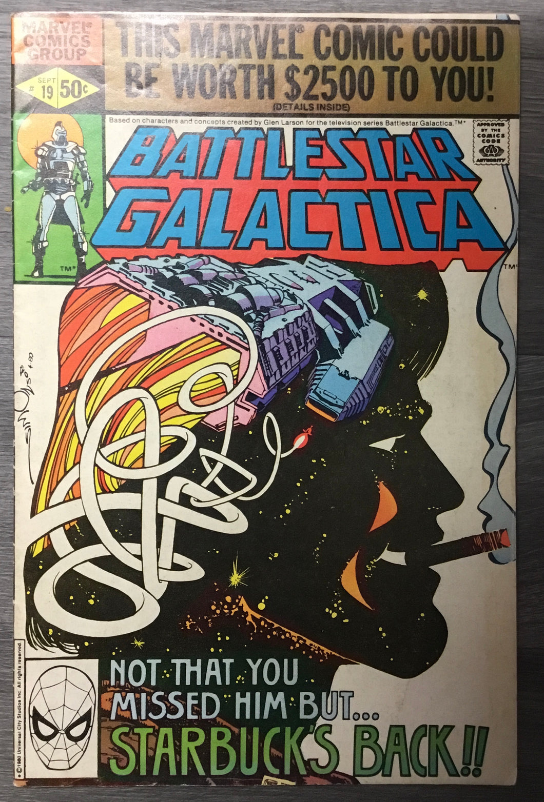 Battlestar Galactica No. #19 1980 Marvel Comics