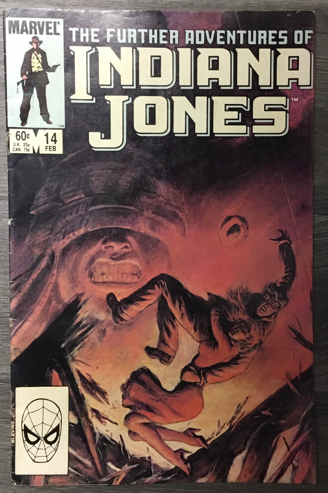 The Further Adventures of Indiana Jones No. #14 1984 Marvel Comics
