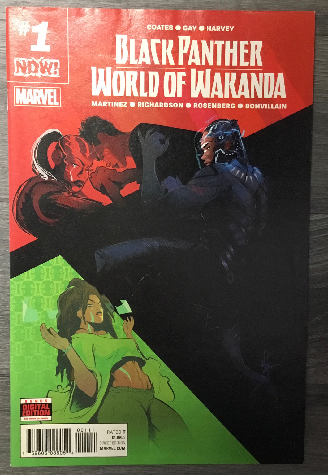 Black Panther: World of Wakanda No. #1 2017 Marvel Comics