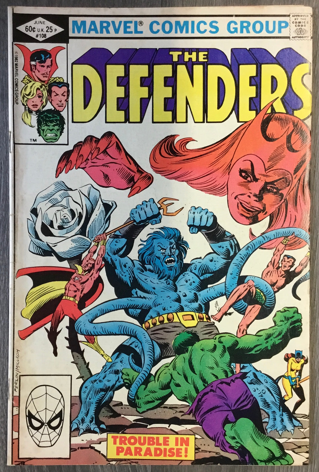 The Defenders No. #108 1982 Marvel Comics