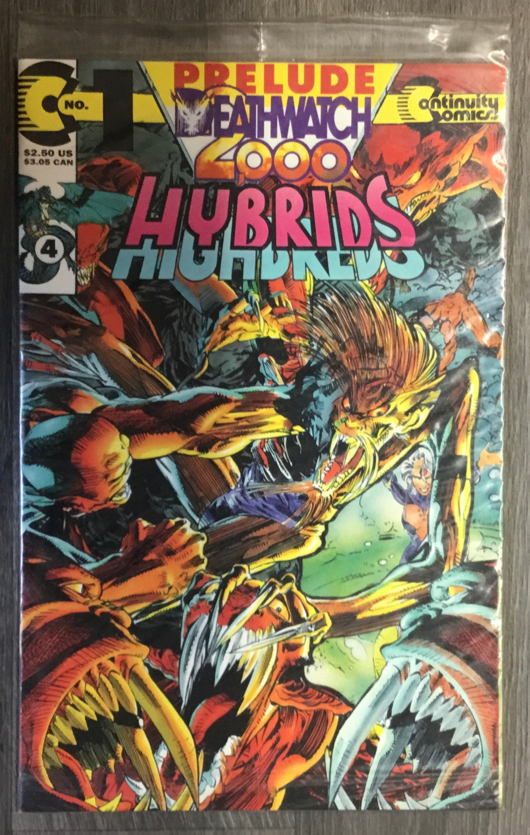 Hybrids No. #4 1993 Continuity Comics