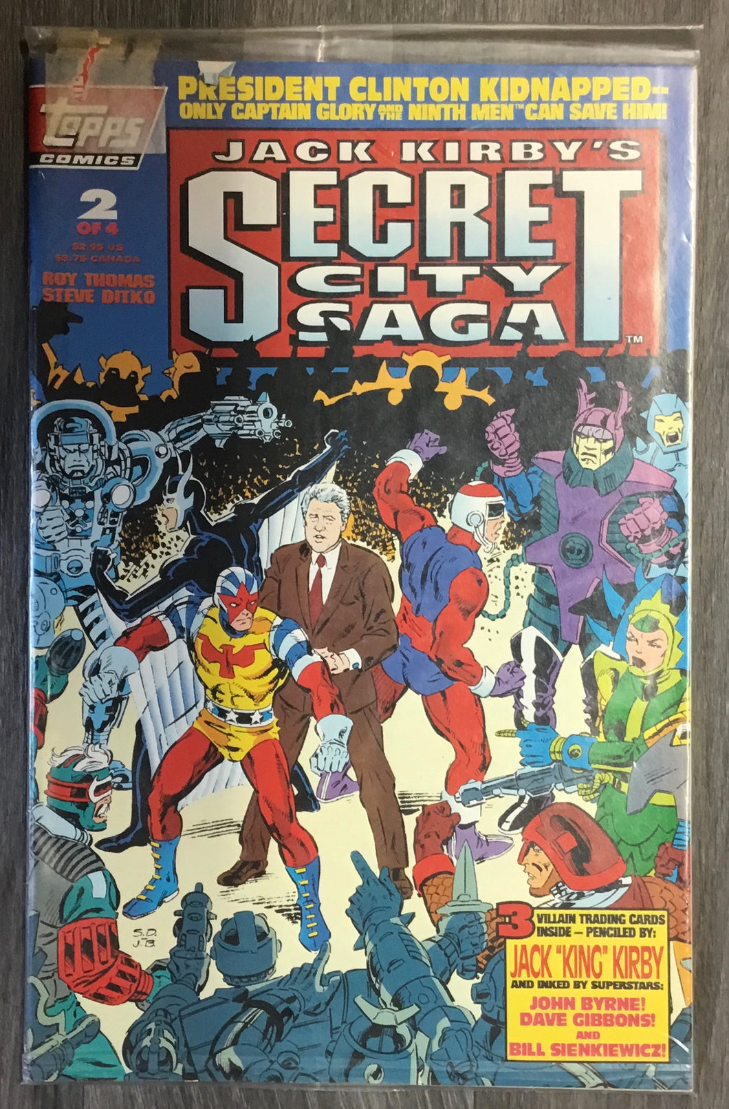 Secret City Saga No. #2 1993 Topps Comics