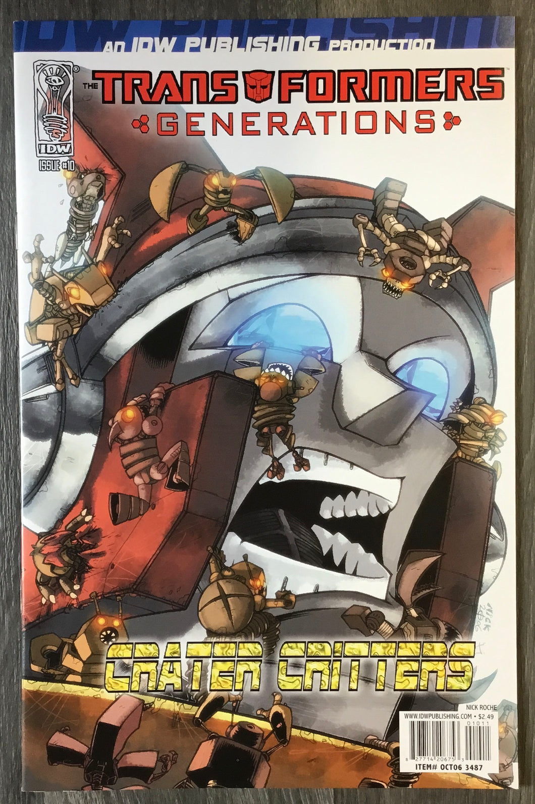 Transformers: Generations No. #10 2006 IDW Comics