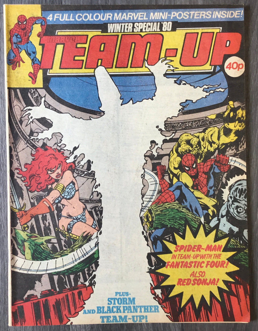 Marvel Team-Up Winter Special 1980 Marvel Comics UK