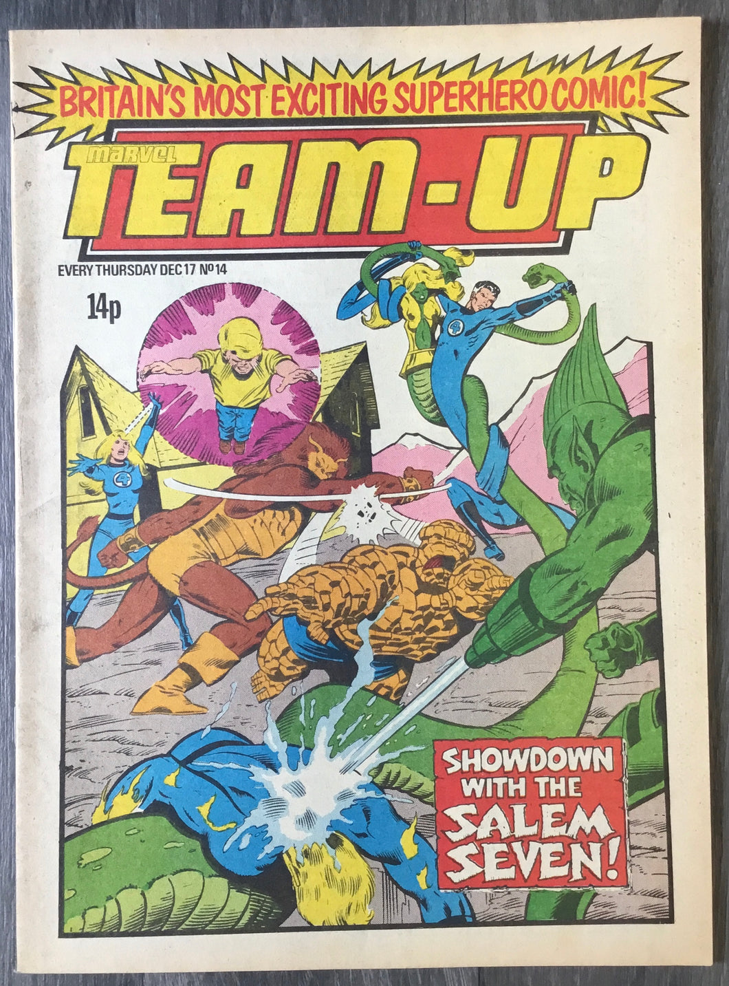 Marvel Team-Up No. #14 1980 Marvel Comics UK
