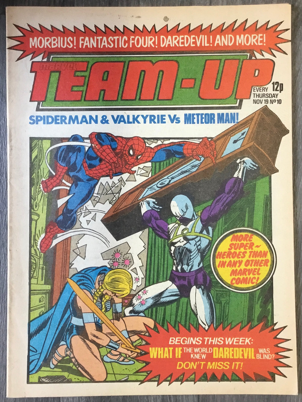 Marvel Team-Up No. #10 1980 Marvel Comics UK