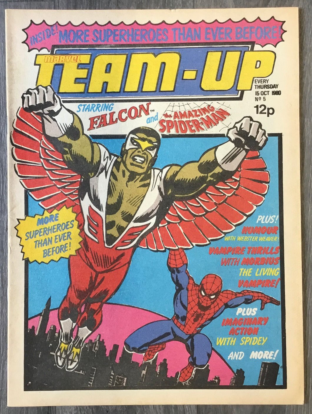 Marvel Team-Up No. #5 1980 Marvel Comics UK