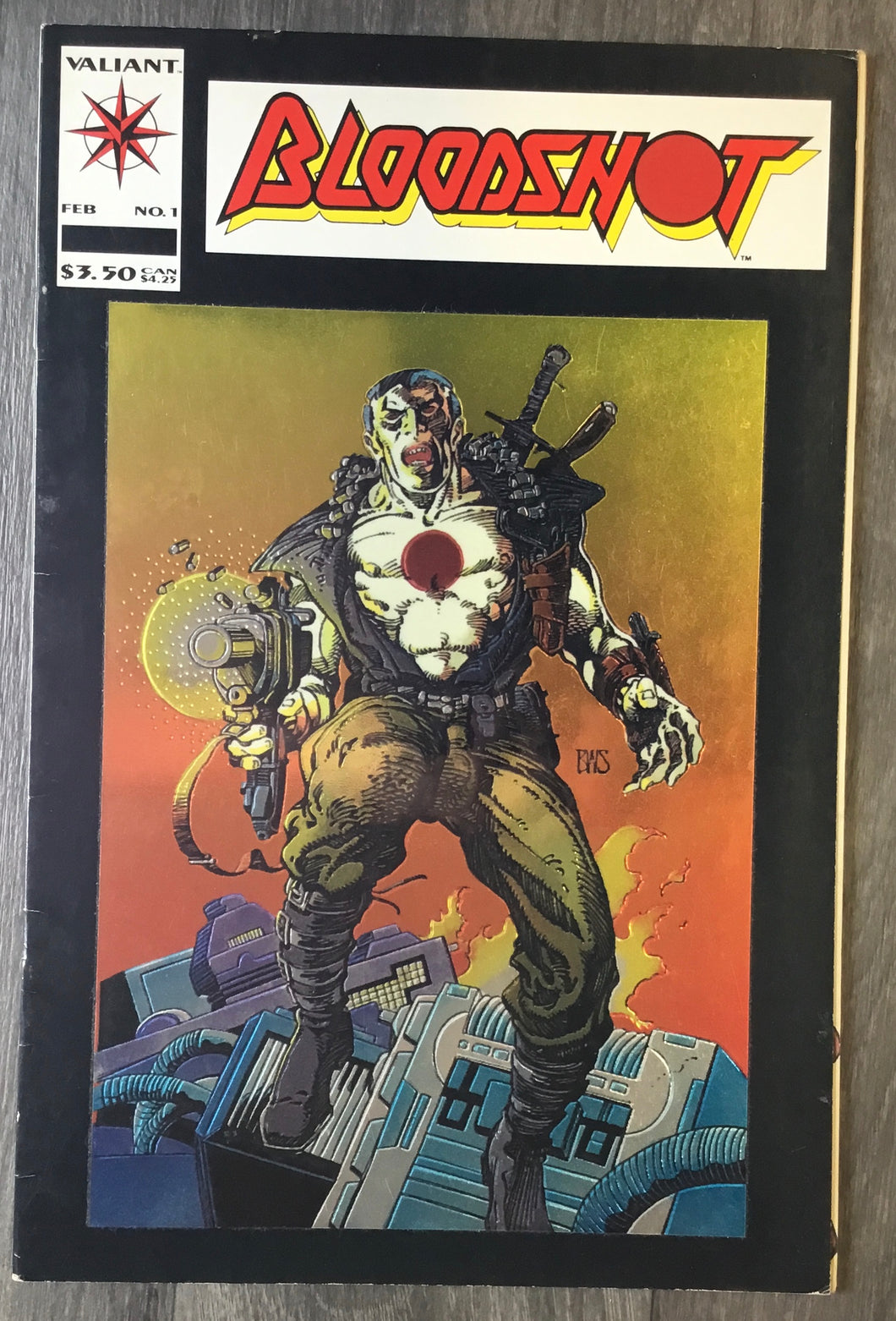 Bloodshot No. #1 1993 Valiant Comics