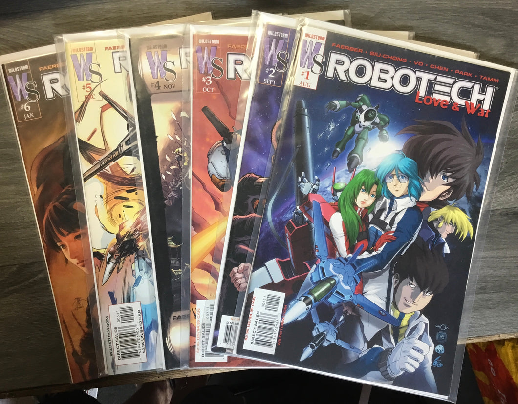 Robotech: Love and War No. #1-6 2004 Wildstorm Comics