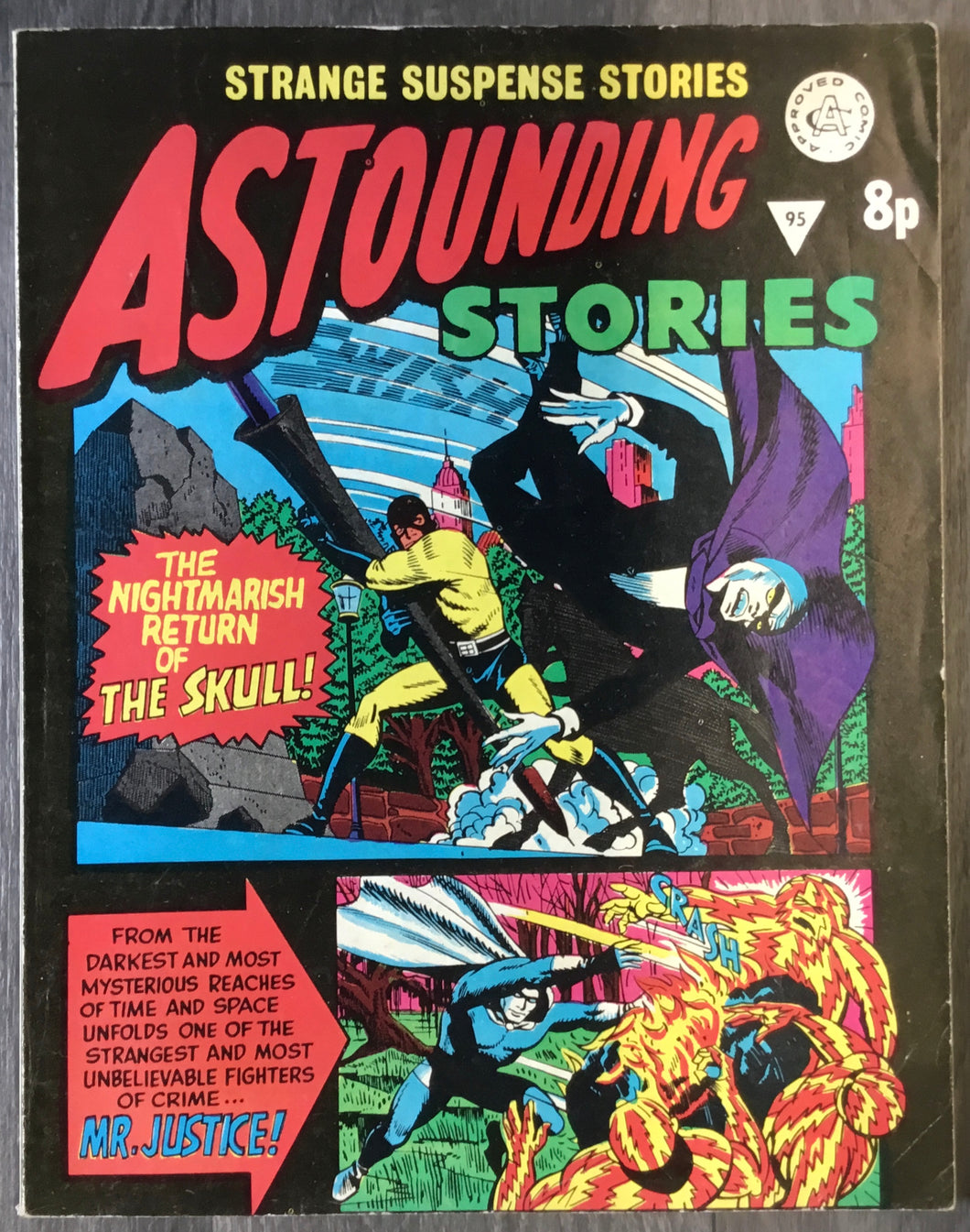 Astounding Stories No. #95 1966 Alan Class Comics