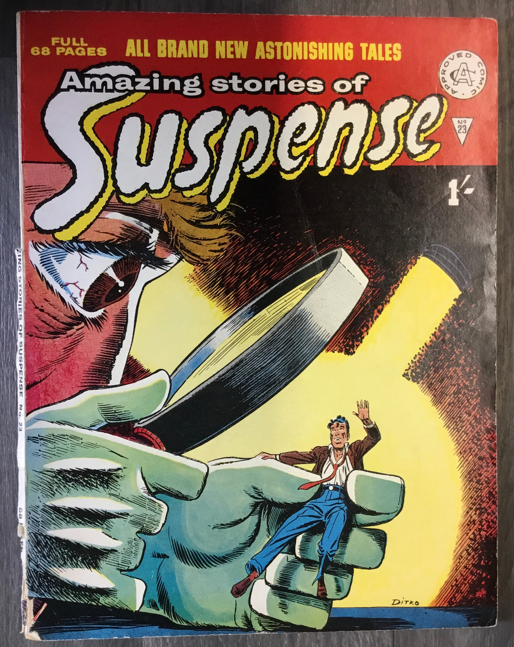 Suspense No. #23 1964 Alan Class Comics