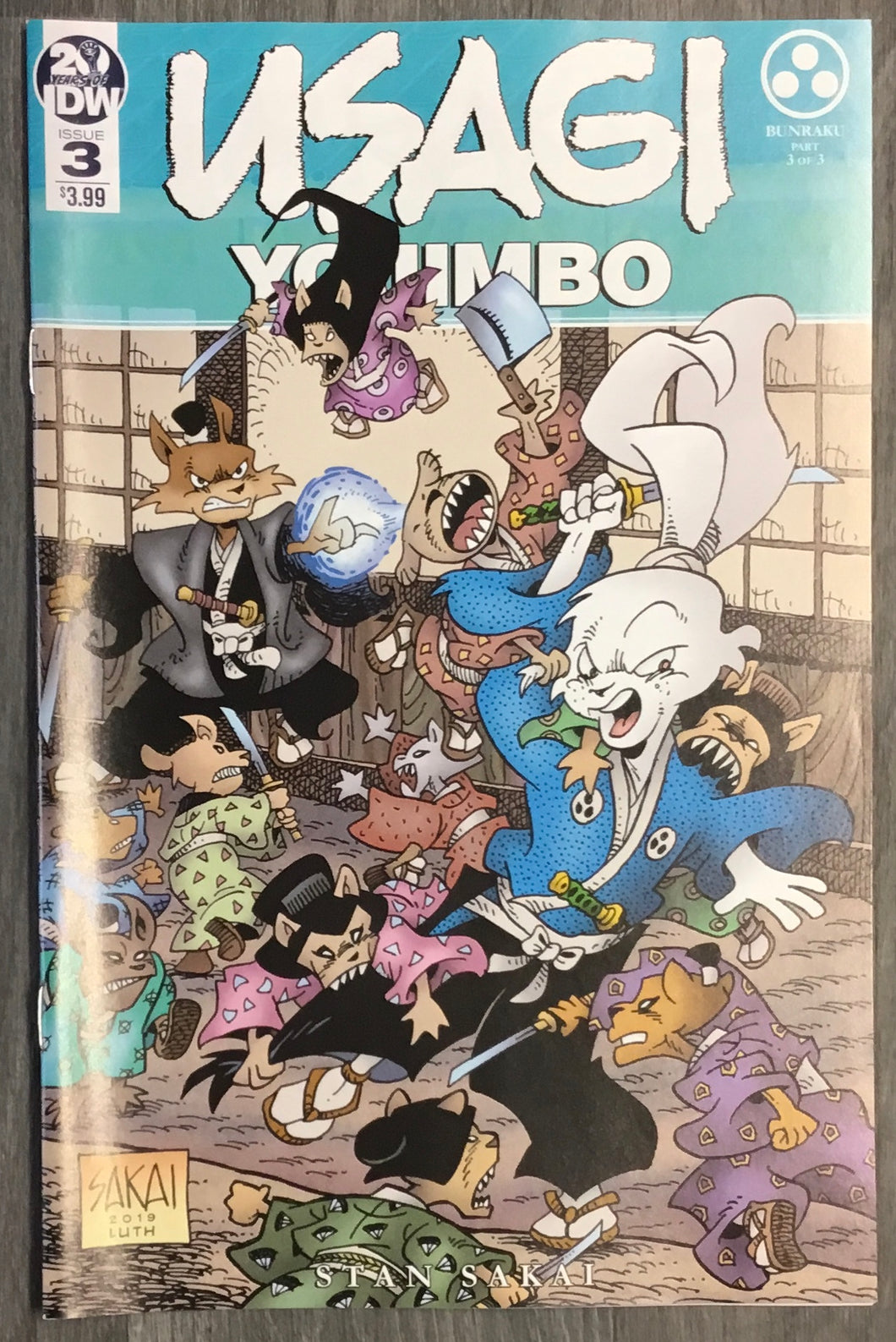 Usagi Yojumbo No. #3 2019 IDW Comics