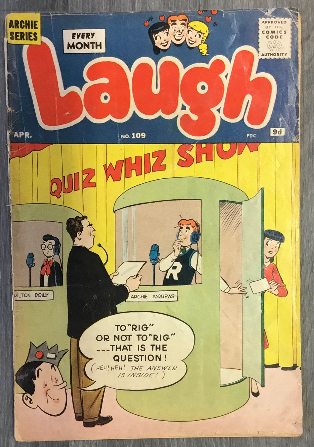Laugh No. #109 1960 Archie Comics