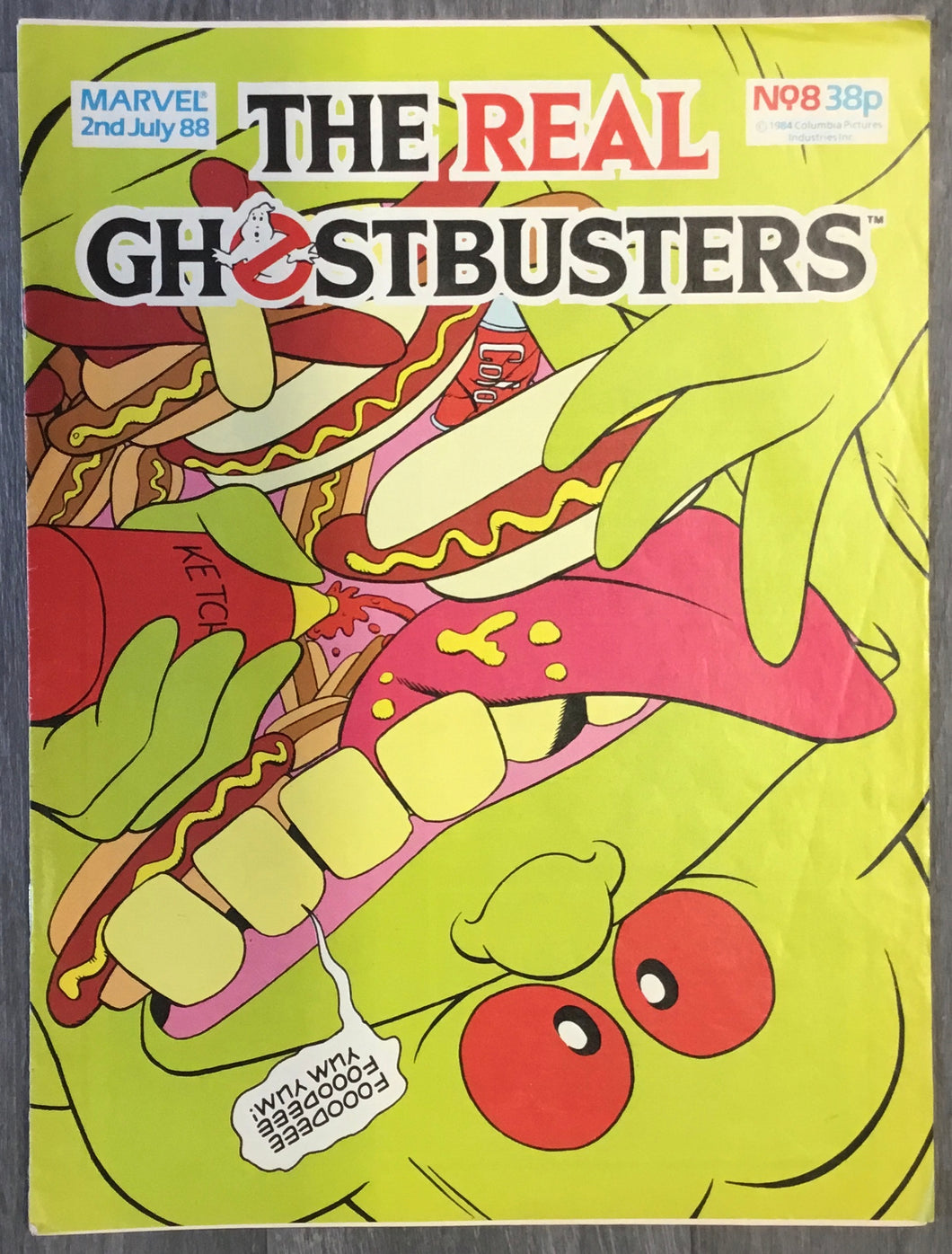 The Real Ghostbusters No. #8 1988 Marvel U.K. Comics