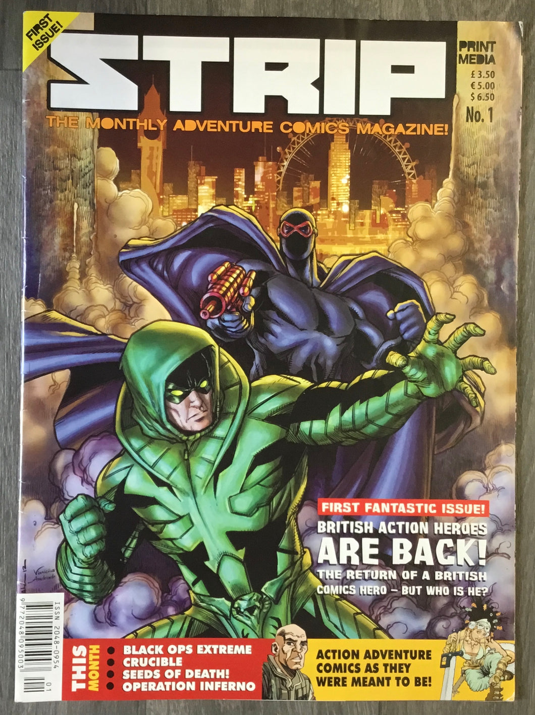 Strip: The Adventure Comics Magazine No. #1 2013 Print Media