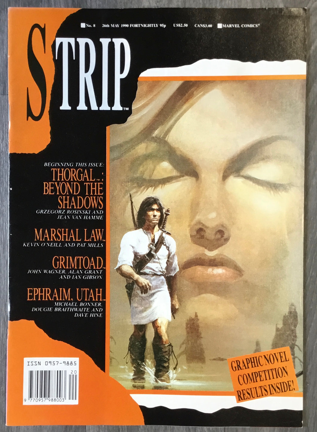 Strip No. #8 1990 Marvel U.K. Comics