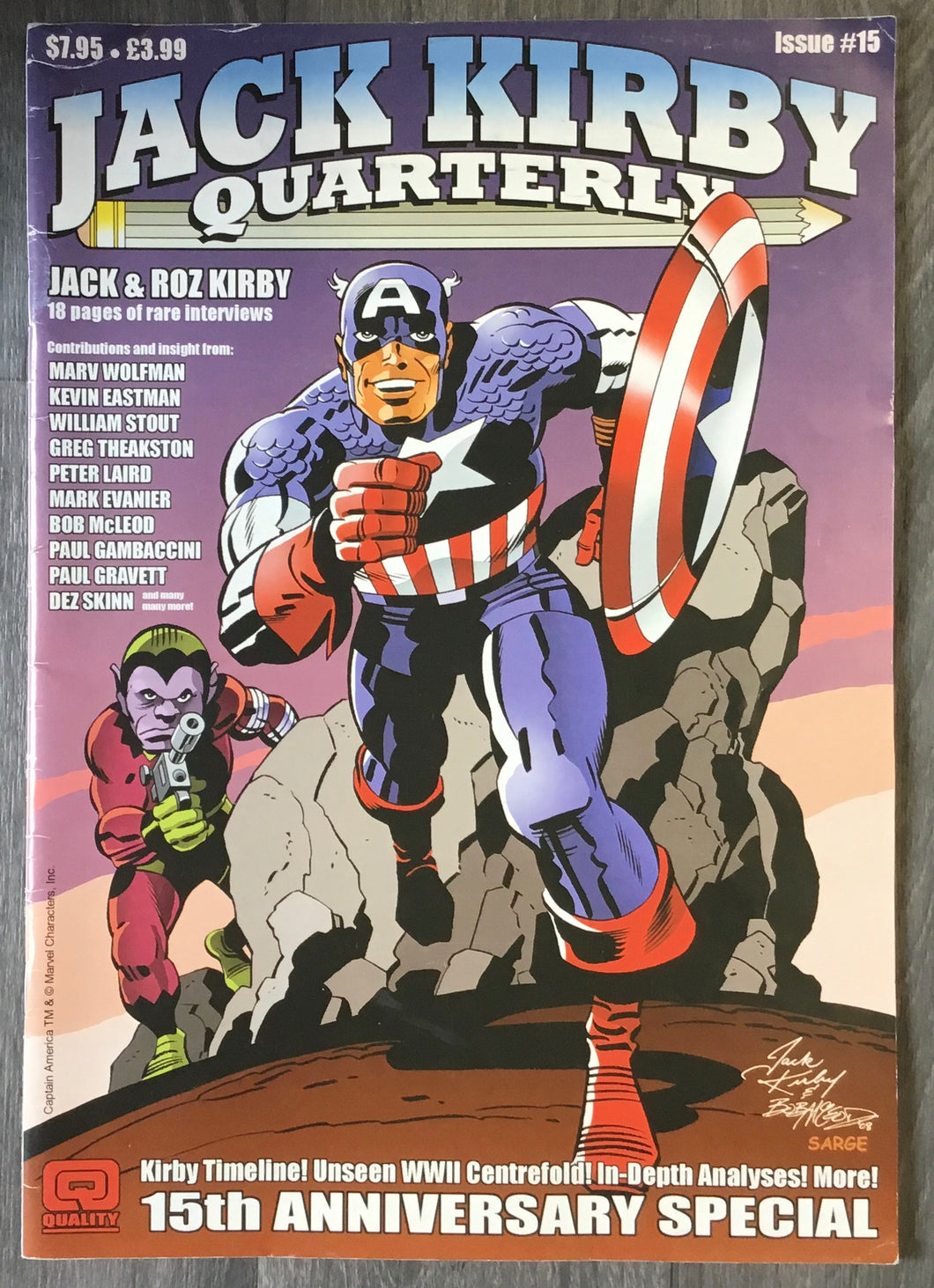 Jack Kirby Quarterly No. #15 2008 Quality Comics