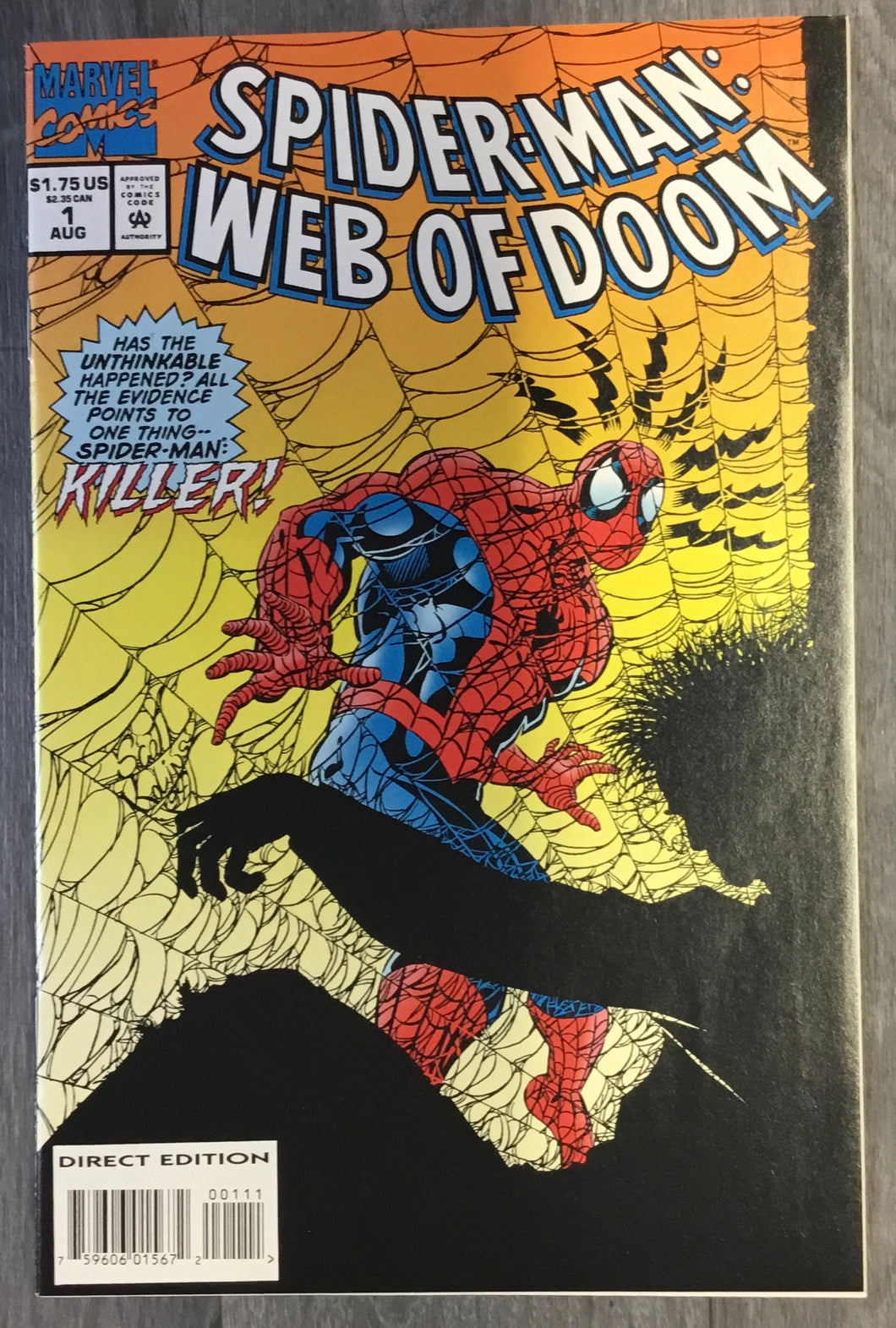Spider-Man: Web of Doom No. #1 1994 Marvel Comics