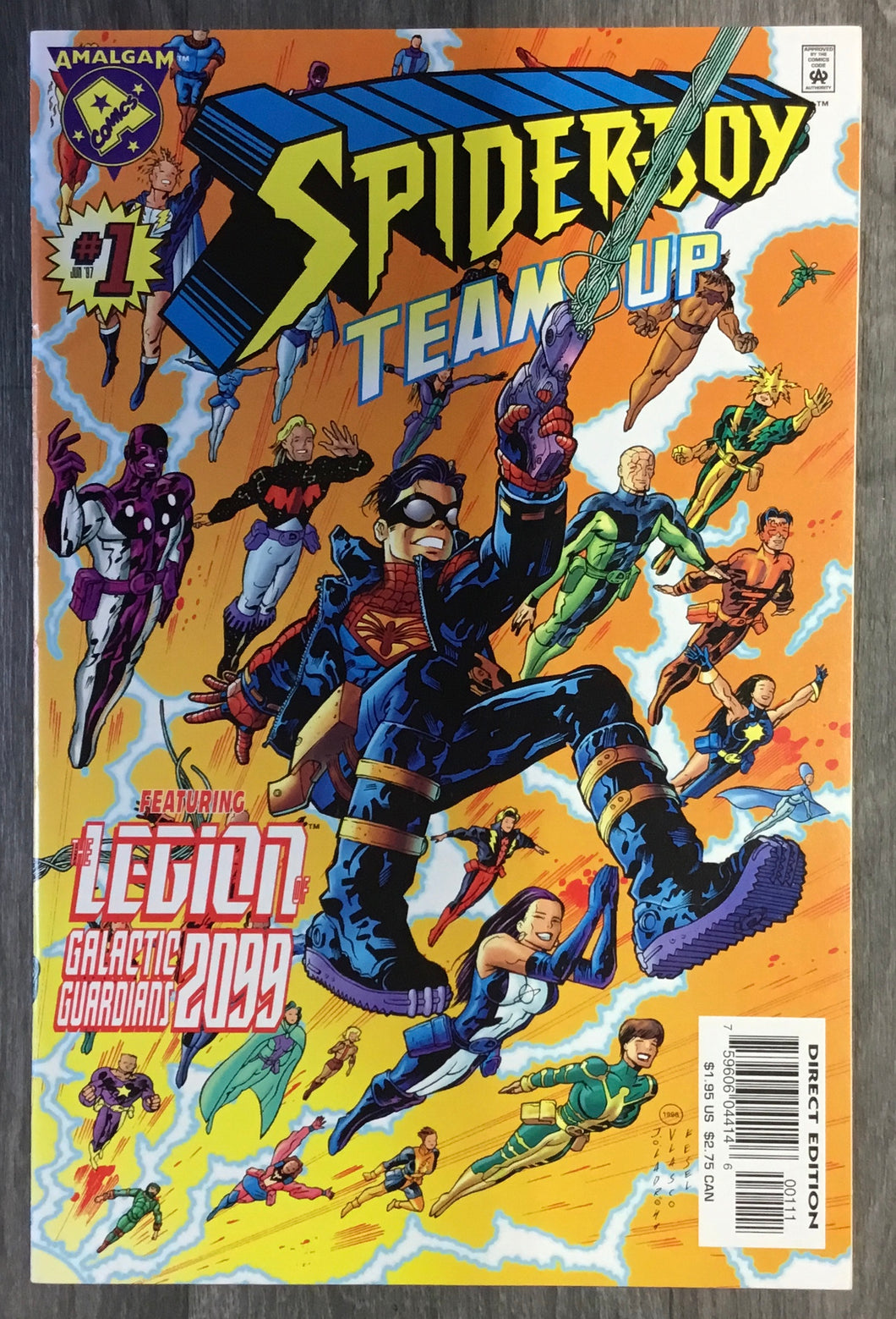 Spider-Boy Team-Up No. #1 One-Shot 1997 Amalgam Comics