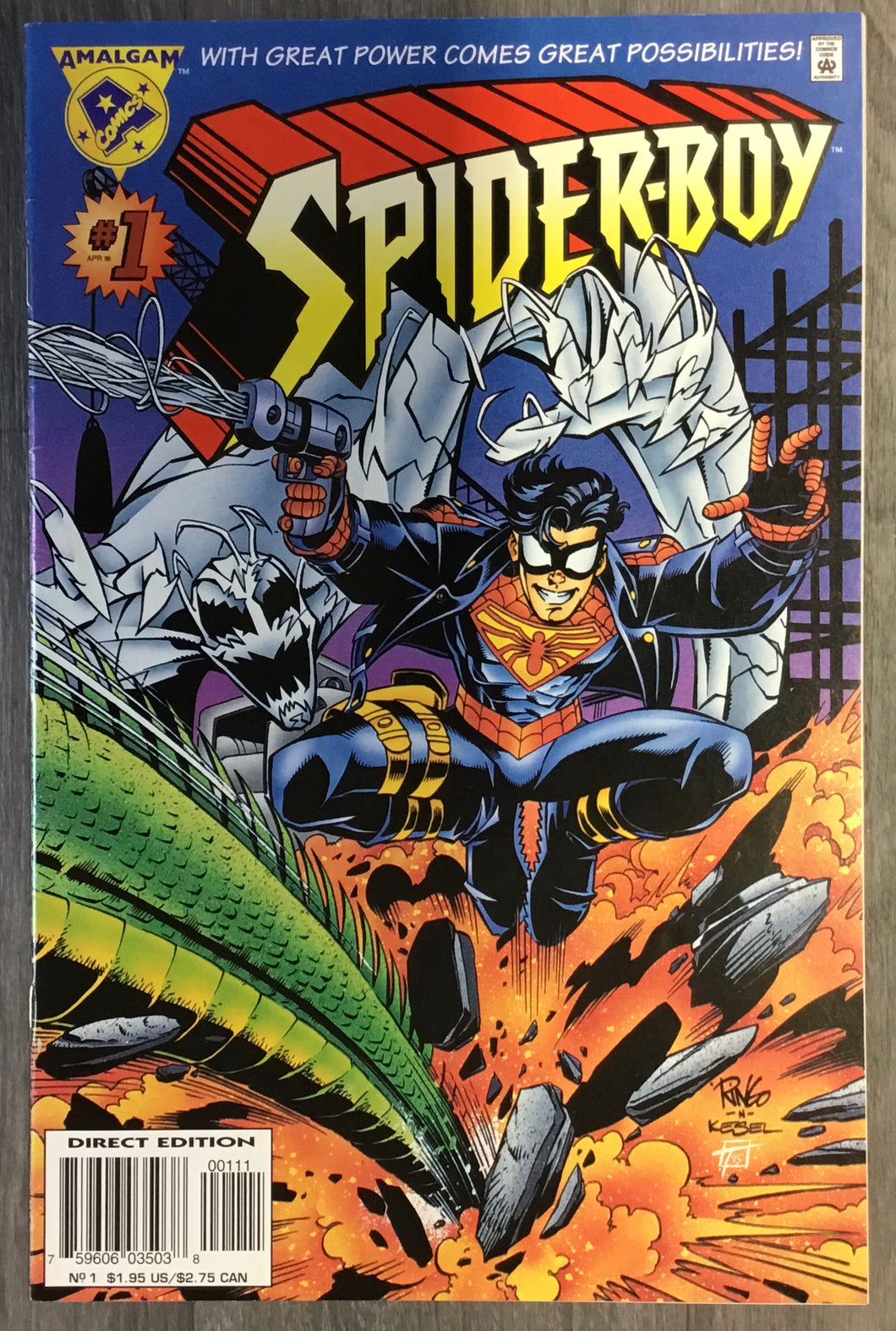 Spider-Boy No. #1 One-Shot 1996 Amalgam Comics