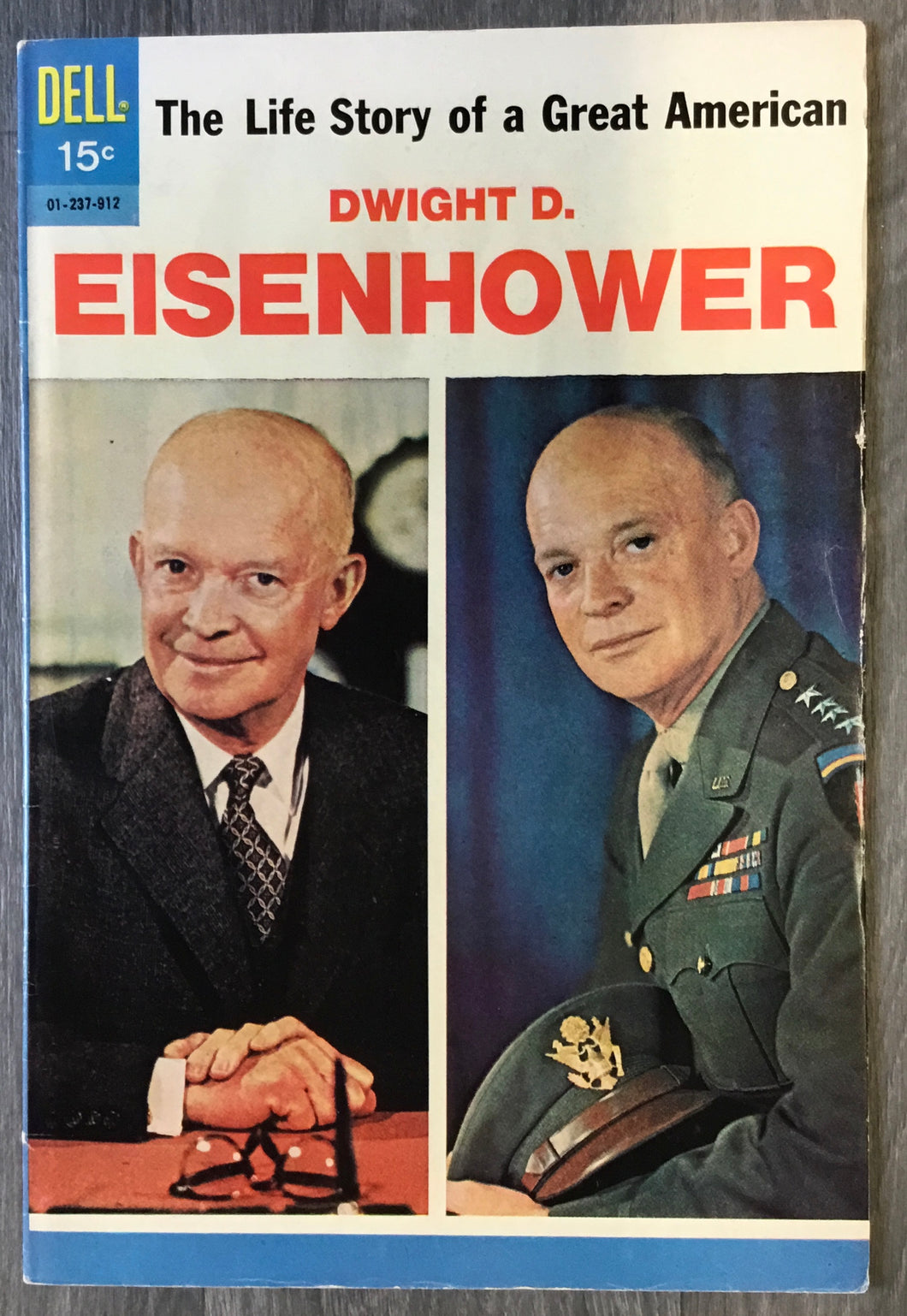 Dwight D. Eisenhower the Life Story of a Great American c1964 Dell Publishing