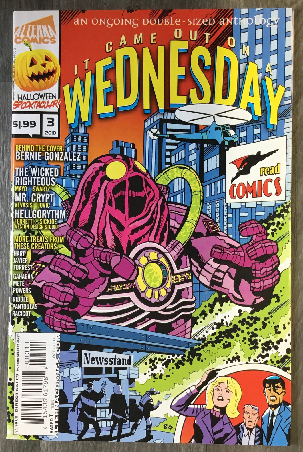 It Came Out on a Wednesday No. #3 2018 Alterna Comics