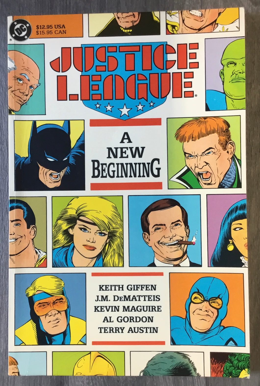 Justice League: A New Beginning 1989 DC Comics