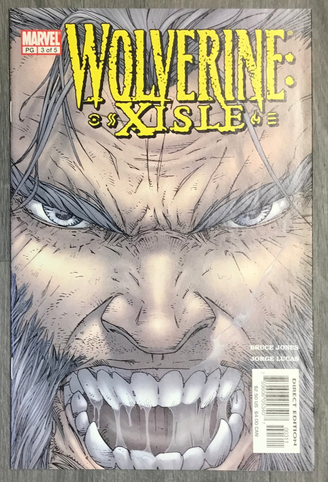 Wolverine: Xisle No. #3 of 5 2003 Marvel Comics