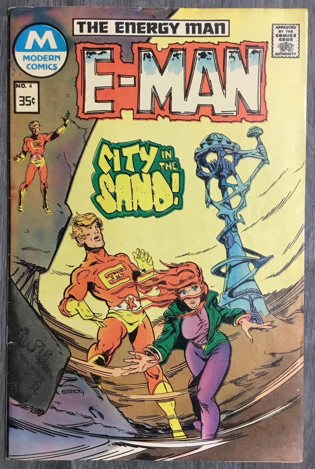 E-Man No. #4 1978 Modern Comics