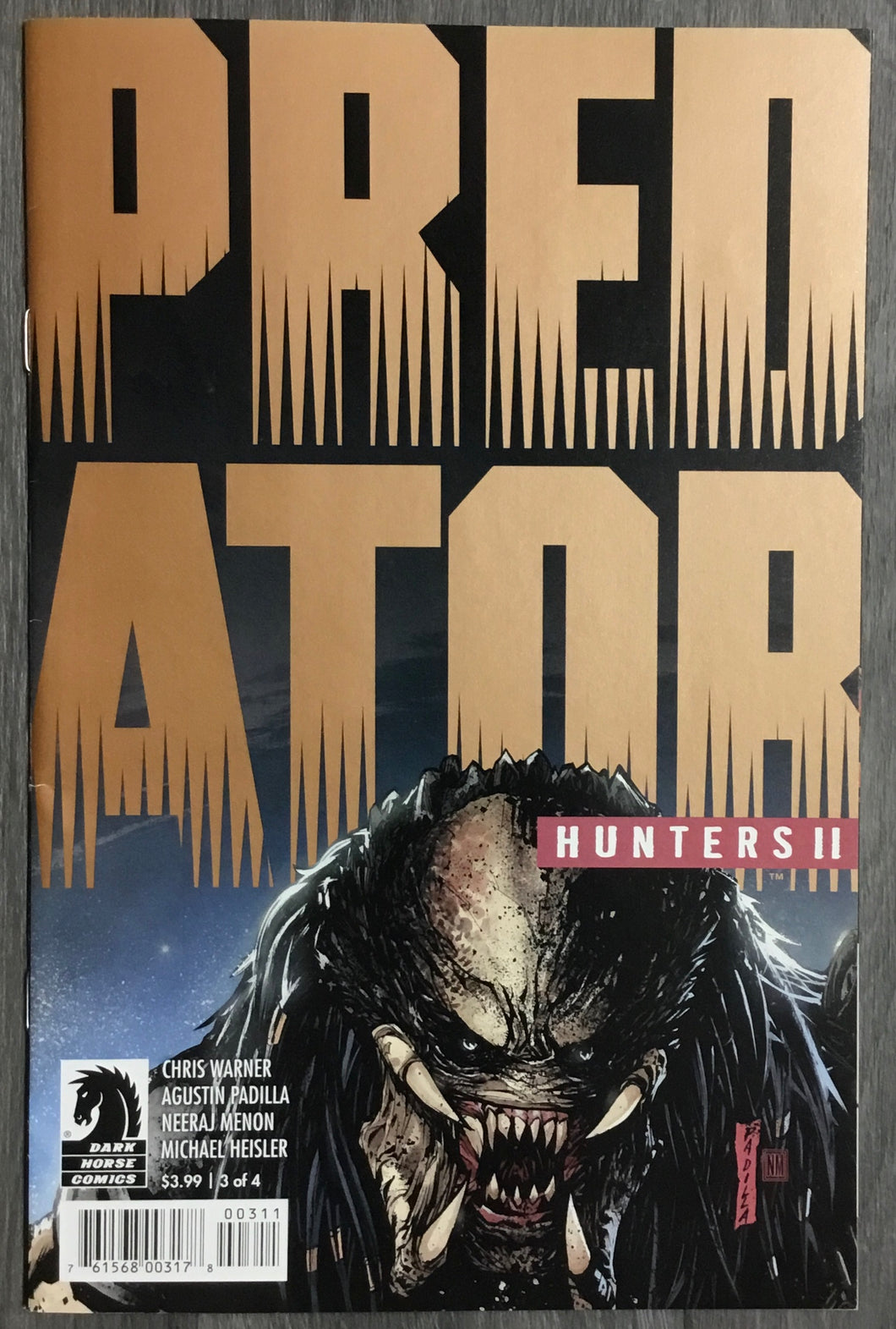 Predator: Hunters II No. #3 2018 Dark Horse Comics