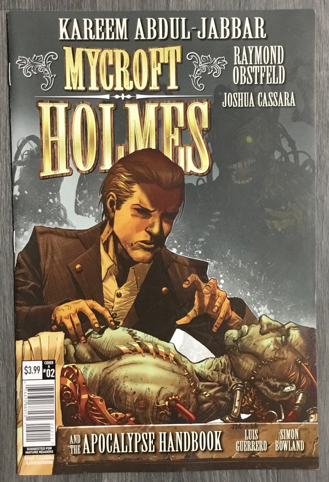 Mycroft Holmes & the Apocalypse Handbook No. #2(A) 2016 Titan Comics ...