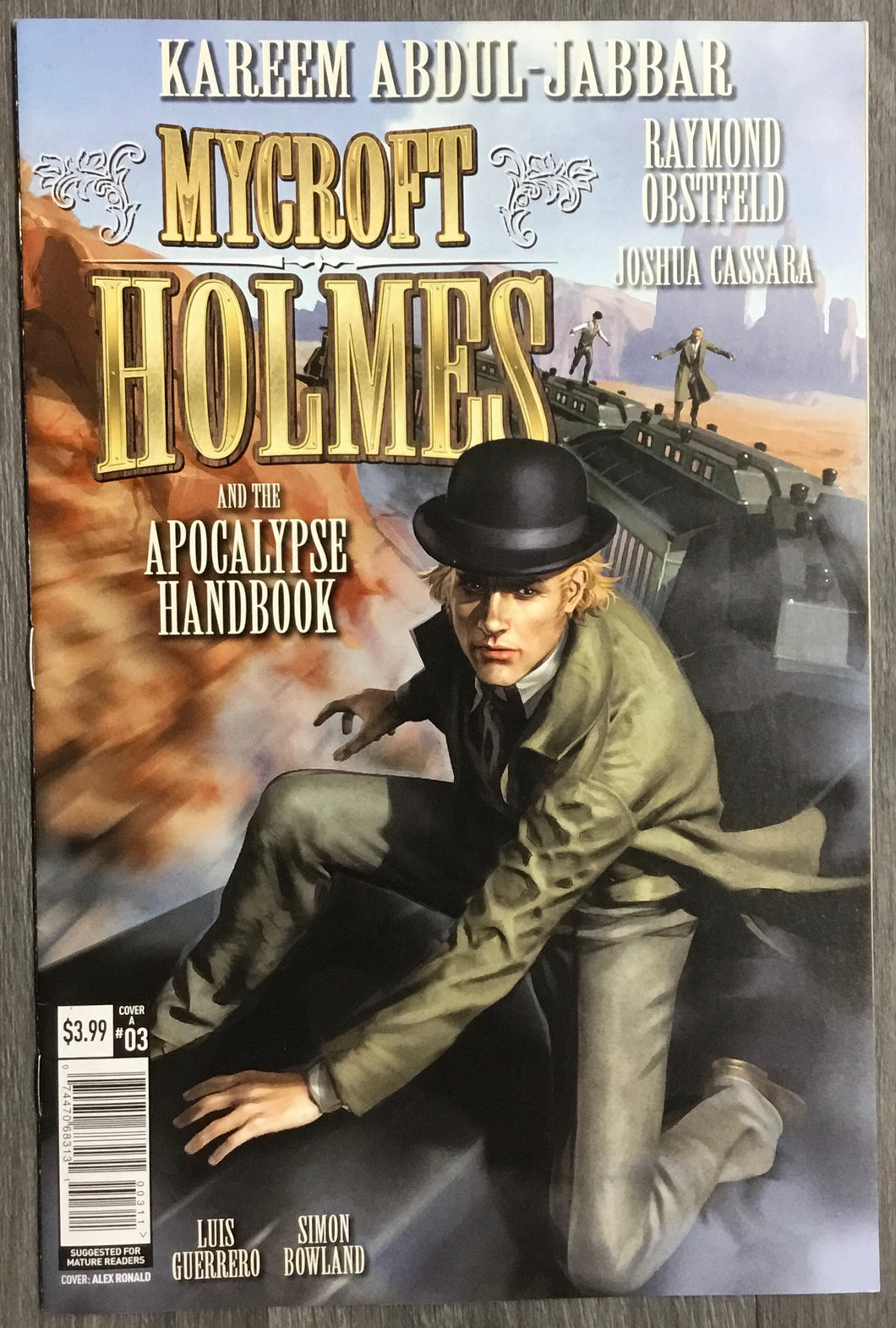 Mycroft Holmes & the Apocalypse Handbook No. #3(A) 2016 Titan Comics