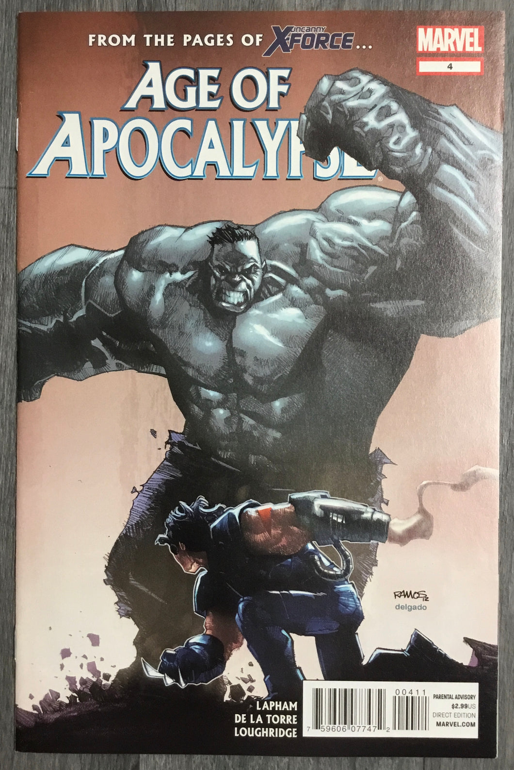 Age of Apocalypse No. #4 2012 Marvel Comics