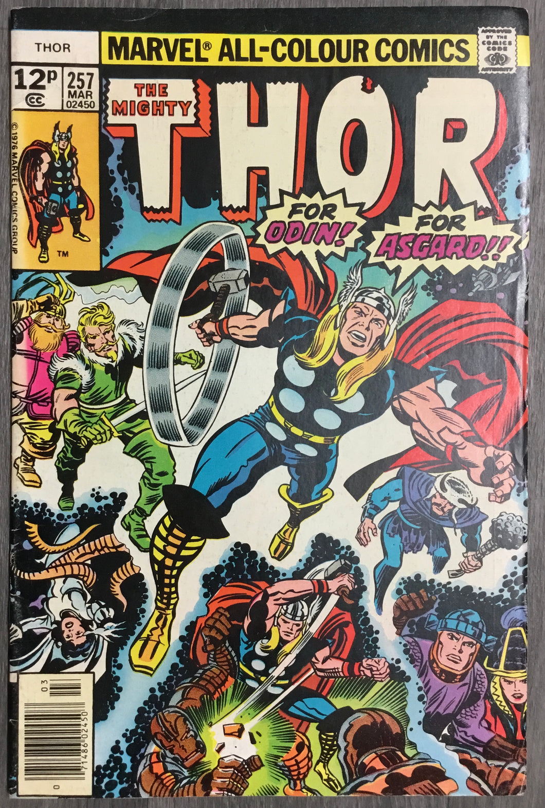 The Mighty Thor No. #257 1977 Marvel Comics