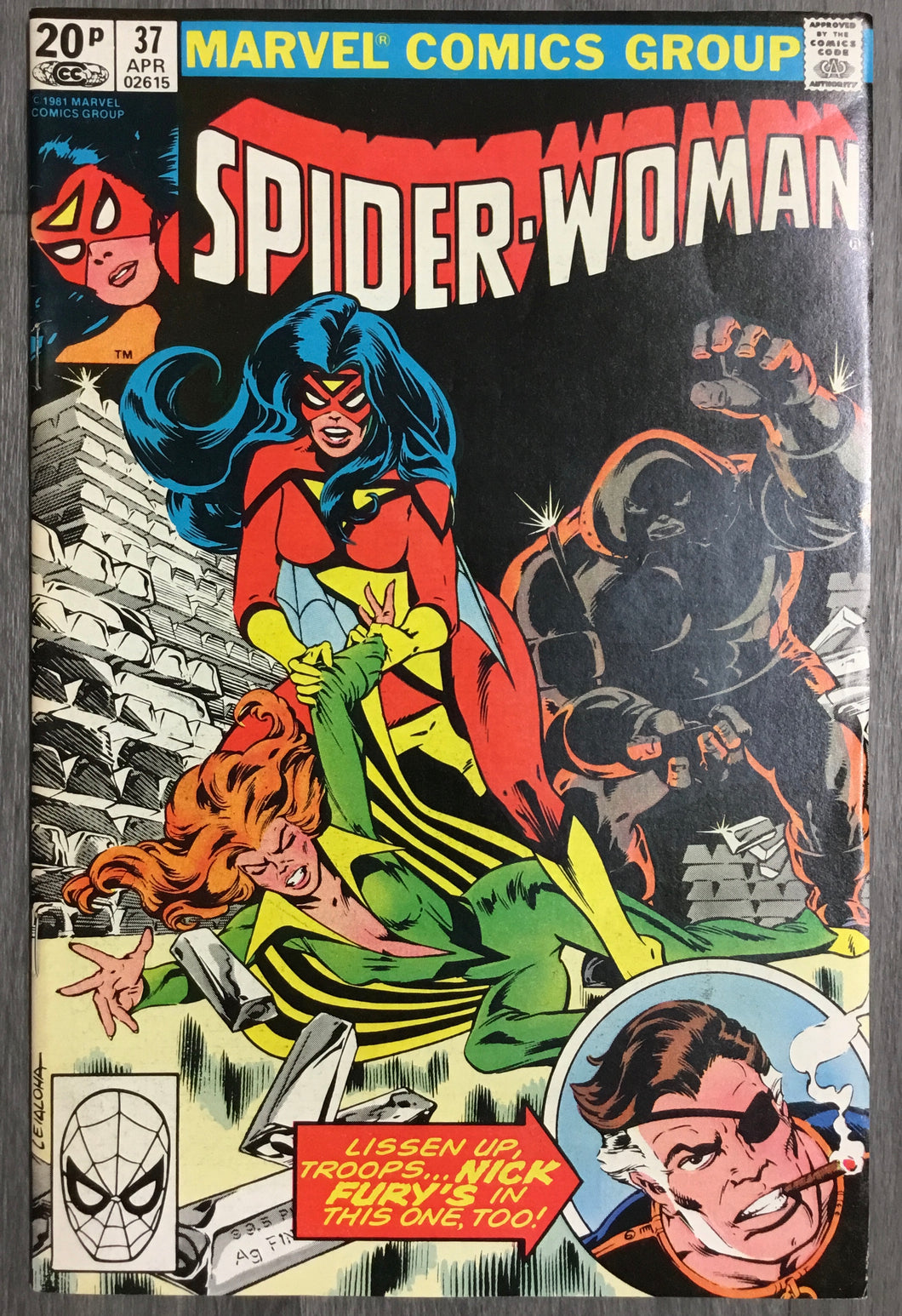 Spider-Woman No. #37 1981 Marvel Comics
