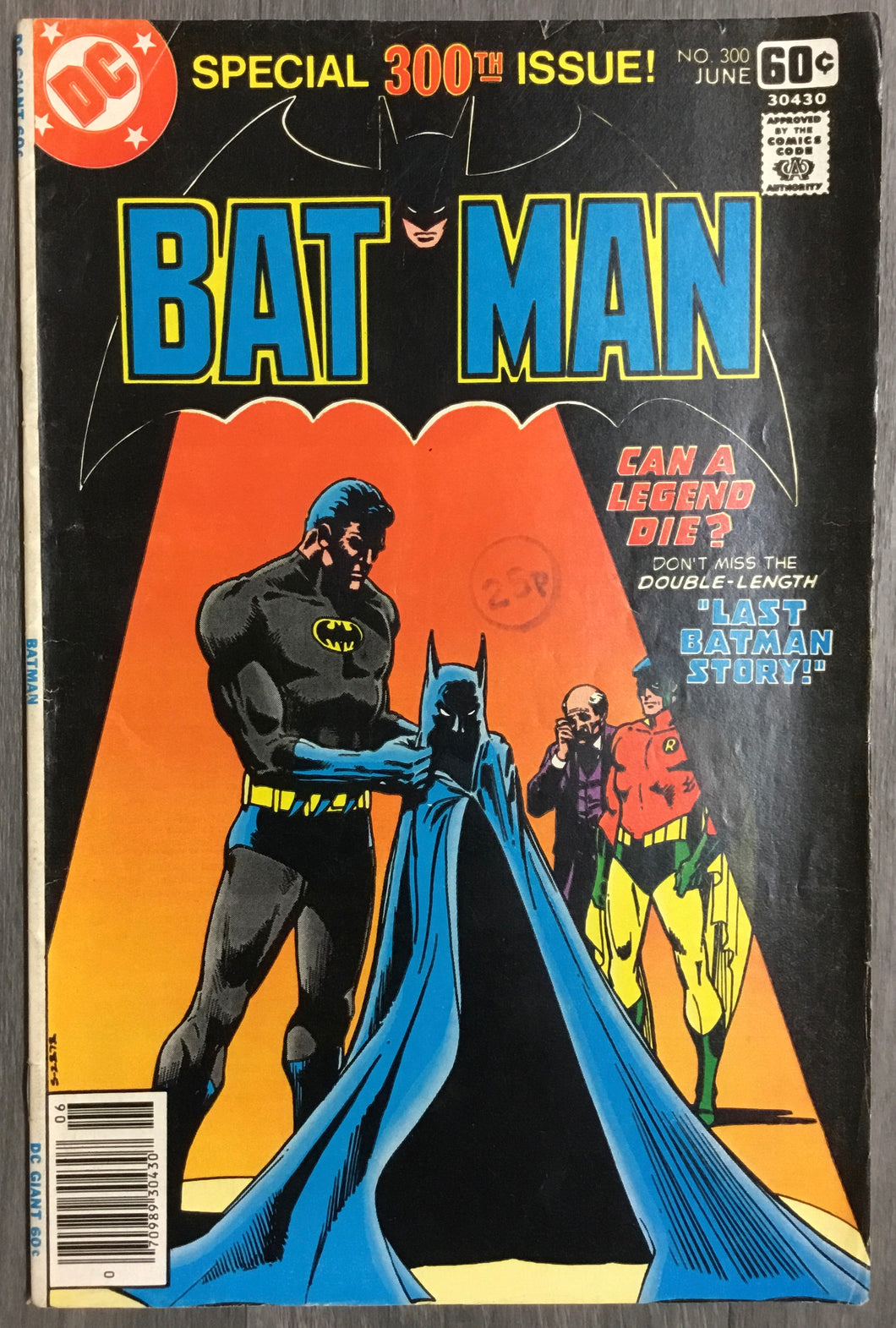 Batman No. #300 1978 DC Comics