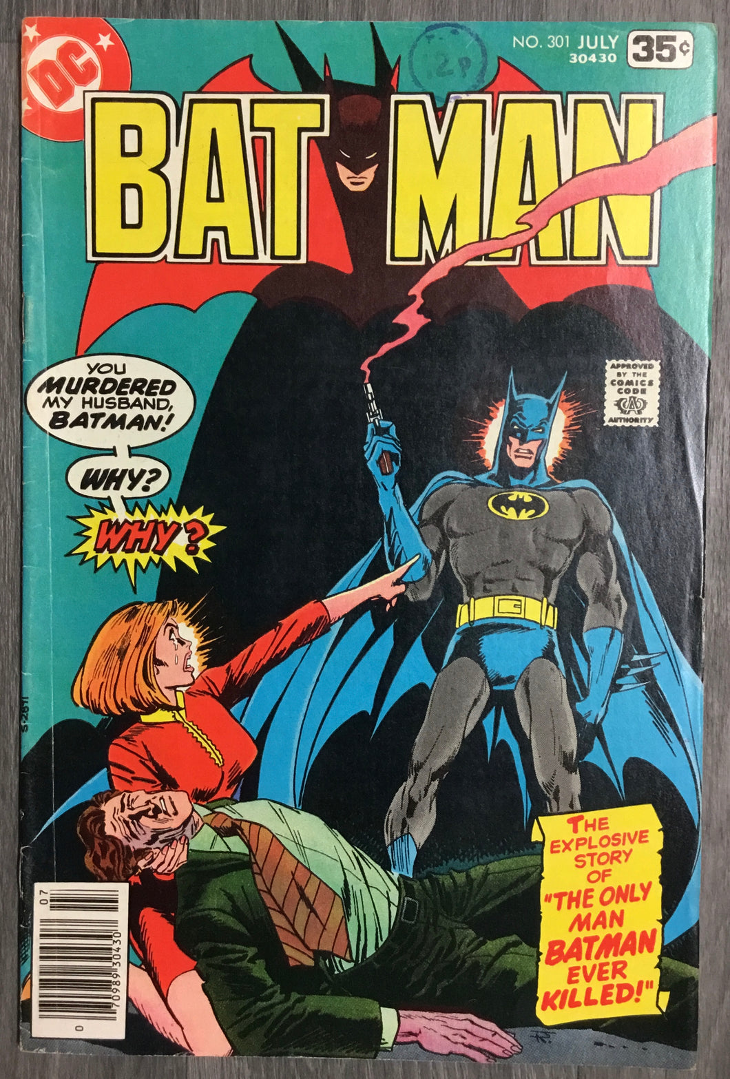 Batman No. #301 1978 DC Comics