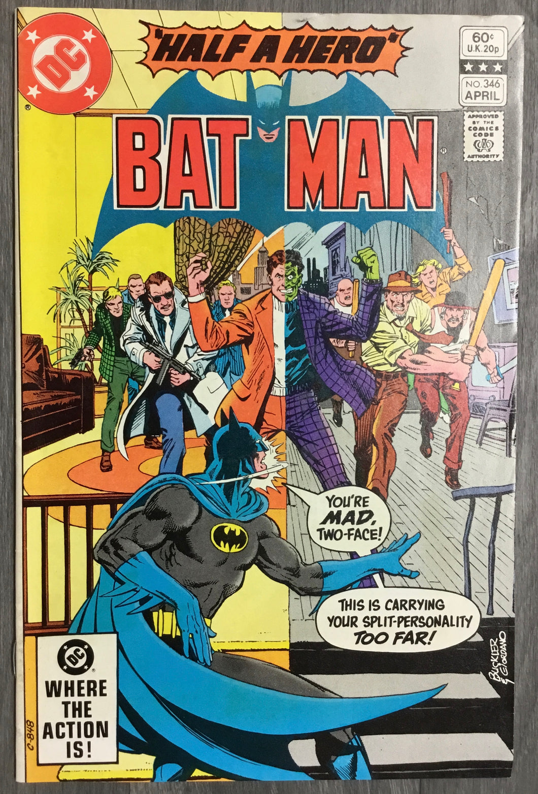 Batman No. #346 1982 DC Comics