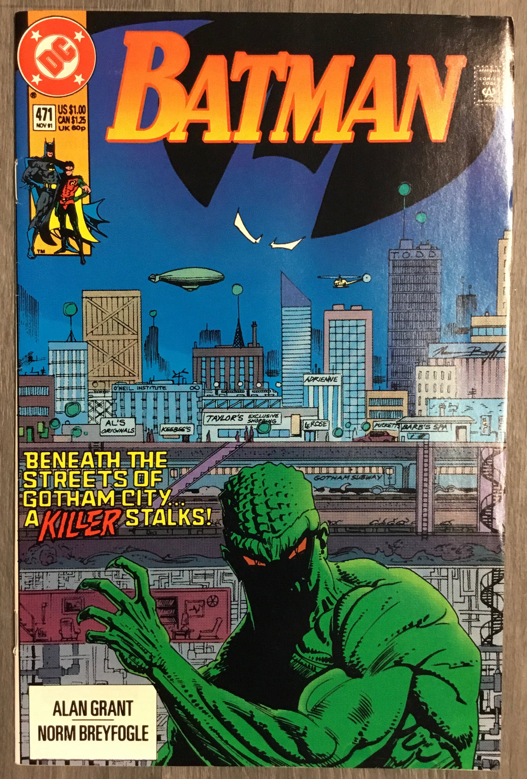 Batman No. #471 1991 DC Comics