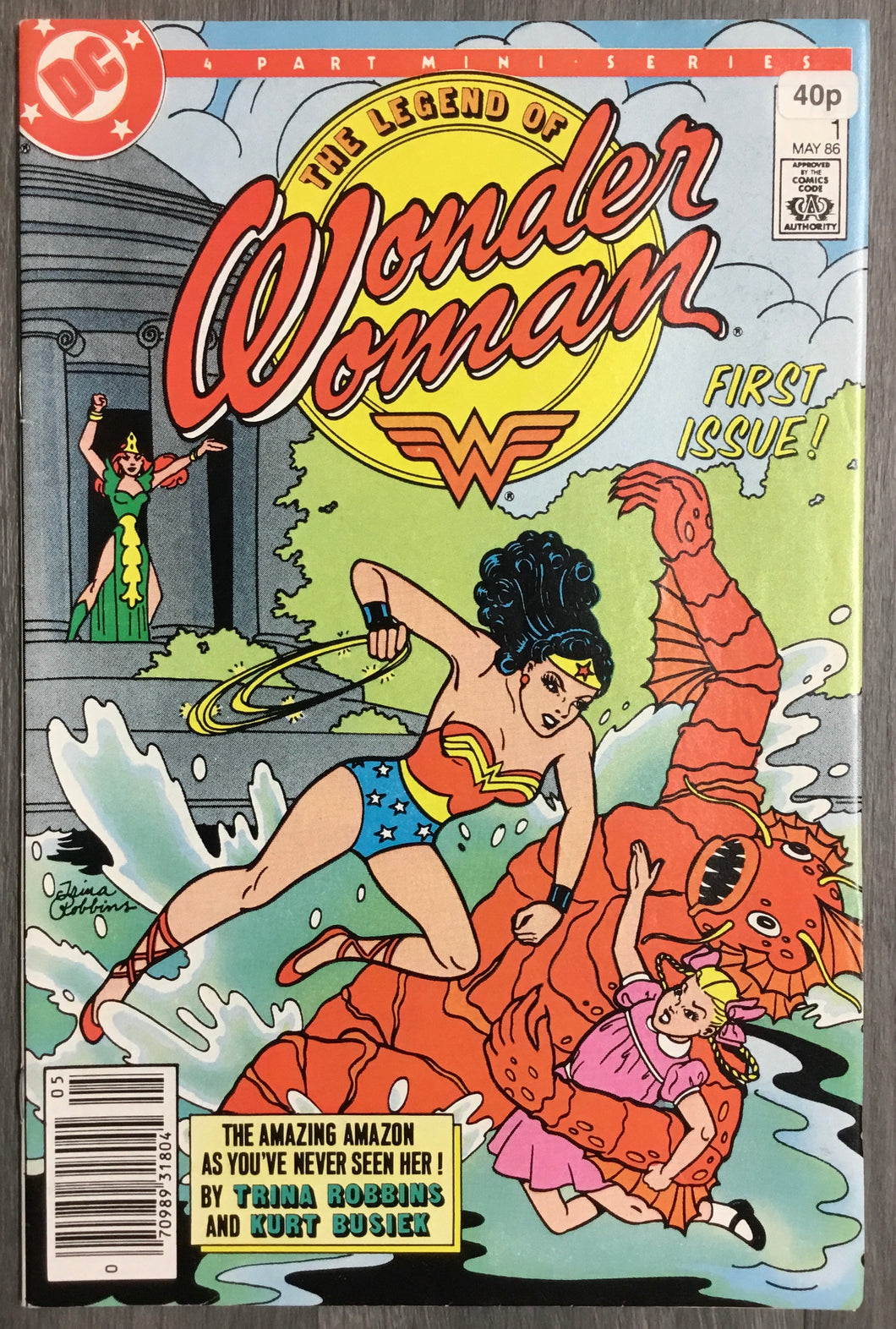 The Legend of Wonder Woman No. #1 1986 DC Comics