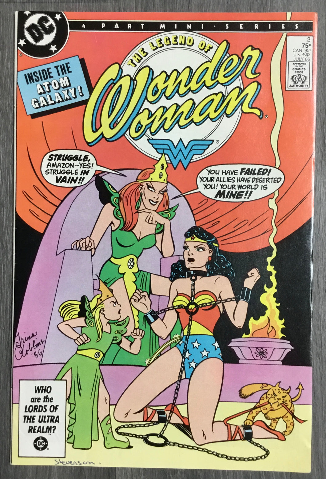 The Legend of Wonder Woman No. #3 1986 DC Comics